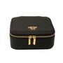 Personalised Travel Jewellery Box – Black, thumbnail 1 of 4