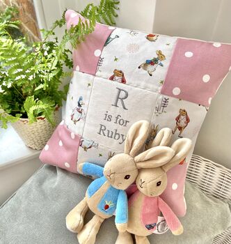 Peter Rabbit© Alphabet Cushion, 10 of 12