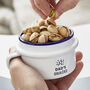 Personalised Enamel Snack Pot, thumbnail 1 of 11
