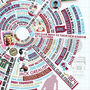 Villa Wheel Of Fame Poster Print, thumbnail 3 of 6