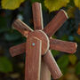 Wooden Lodge Bird House Planter, thumbnail 3 of 8