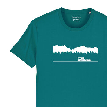Caravan Wilderness Organic Cotton T Shirt, 2 of 3