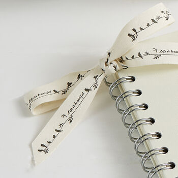 A4 Ivory Memory Book With 'Memories Last Forever' Pen, 3 of 7