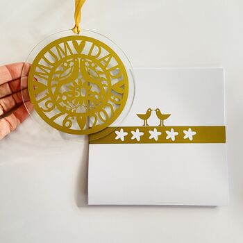 Golden Anniversary Hanging Ornament, 2 of 11