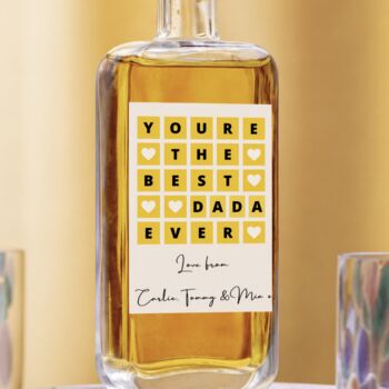 Personalised Word Game Bottle, 4 of 5