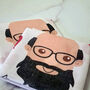 Personalised Handkerchief Pair Gift For Dad, thumbnail 4 of 7