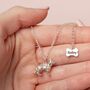 Personalised Alsation Sterling Silver Necklace, thumbnail 1 of 10