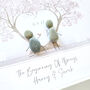 Engagement Proposal Love Tree Pebble Picture Gift, thumbnail 2 of 3