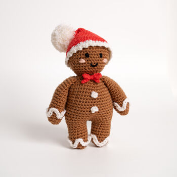 Gingerbread Man Crochet Kit, 4 of 12