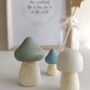 Woodland Inspired Wooden Nursery Shelf Decor Green, Blue, Cream, thumbnail 5 of 6