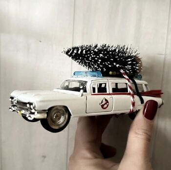 Ghostbusters Cadillac Car With Christmas Tree, 2 of 2