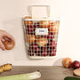 Country Kitchen Cream Wire Veg Storage Basket, thumbnail 3 of 8