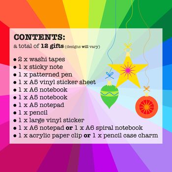12 Days Of Stationery Advent Calendar, 6 of 7