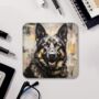 Canine Chromatics Set Of Four Pu Leather Coasters, thumbnail 7 of 8