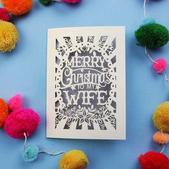 Wife Christmas Card, 8 of 8