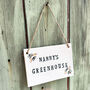 Nanny's Greenhouse Sign With Bees, thumbnail 4 of 6