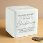 Personalised Christening Money Box, thumbnail 1 of 7
