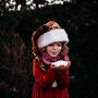 Red Sequined Oversized Santa Hat, thumbnail 5 of 12