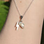 Storm Cloud And Lightning Necklace, thumbnail 1 of 4