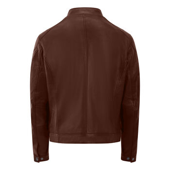 Mens' Luxury Sheepskin Leather Jacket, 6 of 9