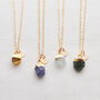 Personalised Semi Precious Birthstone Necklace, thumbnail 1 of 7