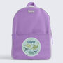 Personalised Dinosaurs Design Kids Everyday Backpack, thumbnail 8 of 9