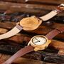 Personalised His And Hers Engraved Bamboo Watch, thumbnail 2 of 9