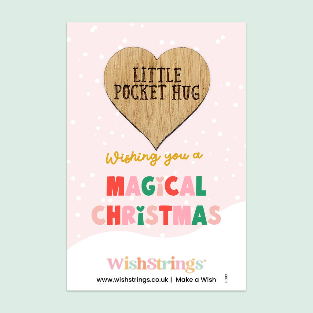 Magical Christmas Little Pocket Hug – Festive Keepsake, 1 of 3