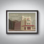 Rainbow Finsbury Park Travel Poster Art Print, thumbnail 1 of 8