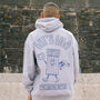 Let's Lilo Men's Slogan Hoodie With Pool Float Graphic, thumbnail 1 of 4