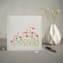 Luxury Handmade Spring Greetings Card Pack Of Four, thumbnail 2 of 5
