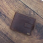 Personalised Men's Leather Tri Fold Wallet With Rfid, thumbnail 6 of 12