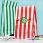Christmas Sweet Bags And Festive Stickers, thumbnail 1 of 1