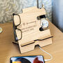 Personalised Smartphone Charging Stand 5th Anniversary, thumbnail 1 of 6