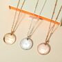 Personalised Beaded Disc Necklace, thumbnail 2 of 7