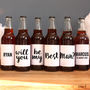 Personalised Be My Best Man? Beer Labels, thumbnail 2 of 6