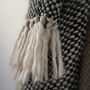 Onita Black And White Warm Soft Blanket, thumbnail 4 of 10
