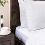 Luxury Grey And White Stripe Linen Duvet Cover Various Sizes, thumbnail 3 of 4