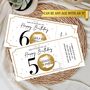 Personalised Birthday Scratch Card, 20th, 30th, 40th, 50th, 60th, 70th, 80th, thumbnail 2 of 8