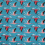 'Bird Wrapping Paper', Flamingo, Tropical, Swallows, thumbnail 5 of 7
