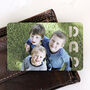 Personalised Card With Removable Metal Photo Keepsake For Dad, thumbnail 3 of 8