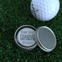 Personalised Fore My Grandad Golf Ball Marker, thumbnail 2 of 4