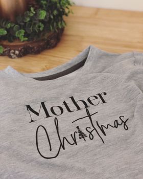 Personalised Christmas Slouch Jumper, 6 of 6