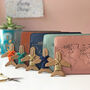 Stitch Where You've Been Leather Passport Cover, thumbnail 5 of 12