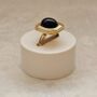Black Agate Ring, thumbnail 1 of 9