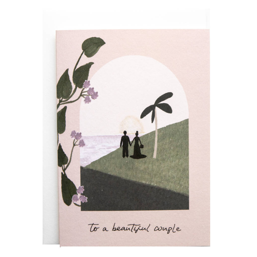 Congratulations On Your Wedding Card By The Hidden Pearl Studio