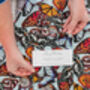 The Butterfly House Ice Blue Tea Towel, thumbnail 2 of 4