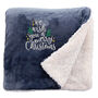 Christmas Cosy Home Christmas Snuggle Blanket, thumbnail 9 of 10