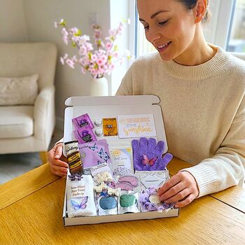 Sending Butterfly Sunshine | Birthday Pamper Hamper, 2 of 12