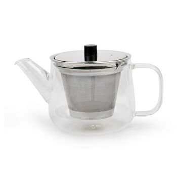 Glass Teapot Merano 1100ml With Stainless Steel Filter, 4 of 5